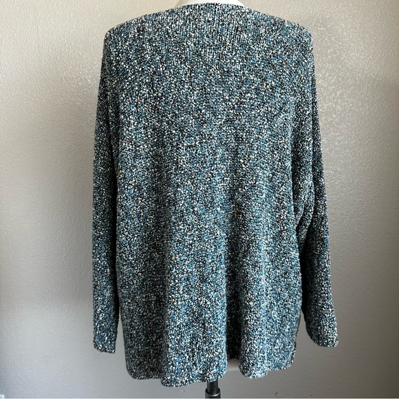 eskandar lagenlook pullover sweater one size blue - Picture 5 of 13